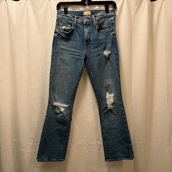 Mother The Insider Ankle Jeans, 26, Bloom and Doom - Picture 4 of 12